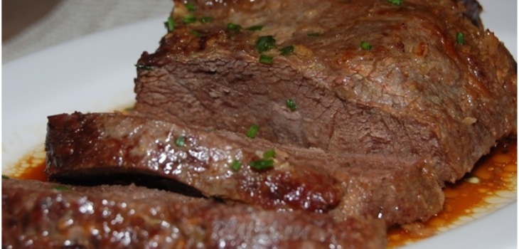 ジューシーな牛肉