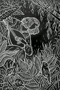 Sgraffito - 石膏の装飾的な彫刻 Sgraffito - 石膏の装飾的な彫刻