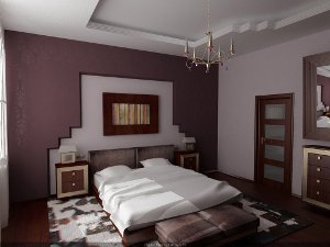 インテリアのアールデコ様式