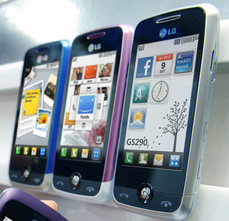 LG GS290携帯電話
