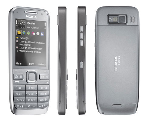 Nokia E52スマートフォン