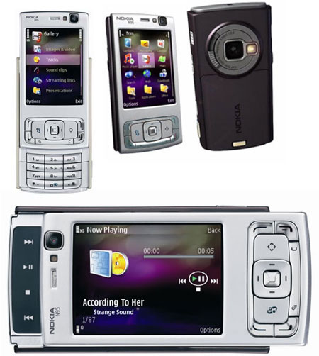 Nokia N95スマートフォン