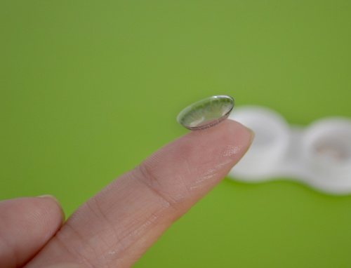 レンズの着用方法、撮影方法（ビデオ）