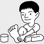 かかとの亀裂を治す方法 かかとの亀裂を治す方法